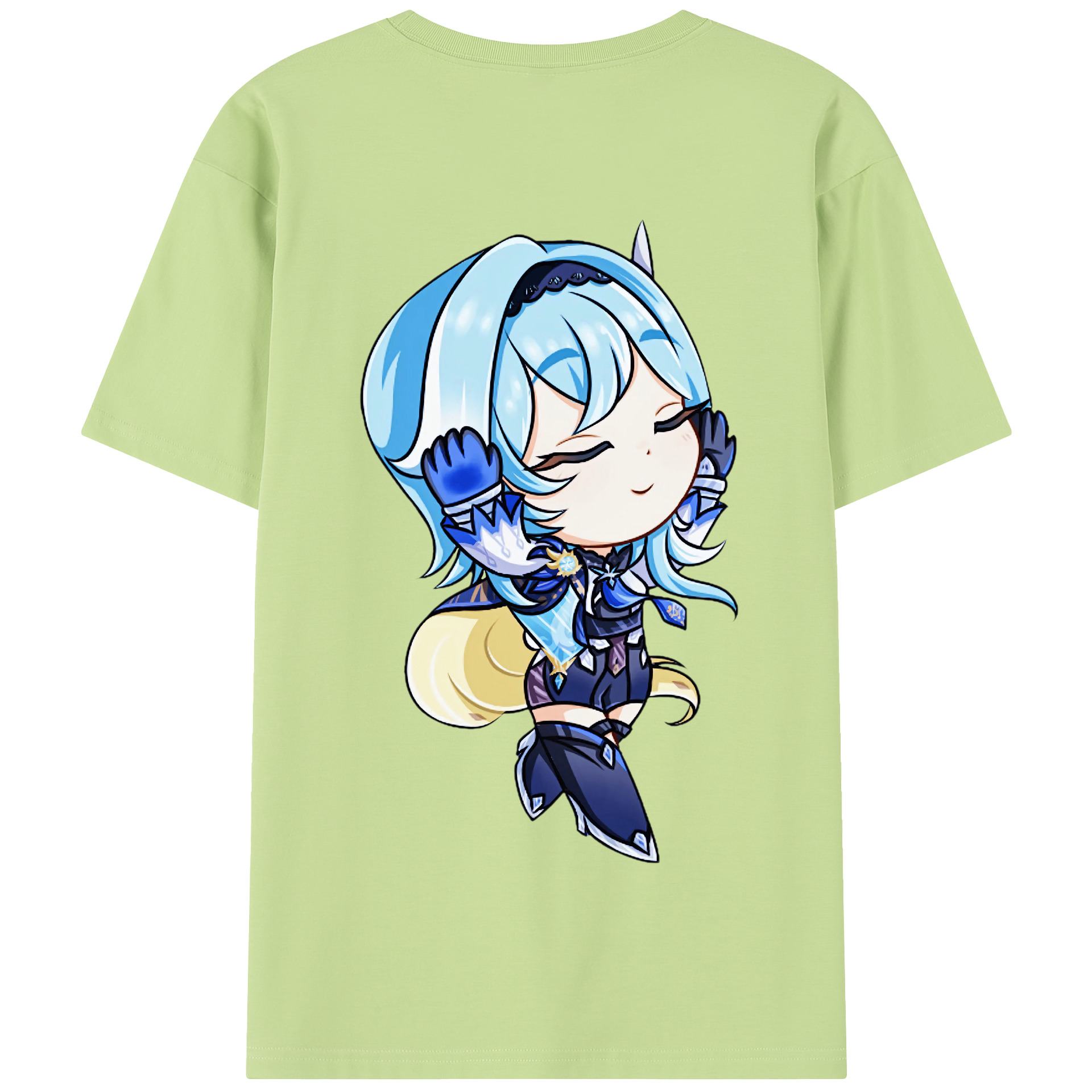 げんし神 优菈 ゆうら genshin Yūra 綿100％半袖Tシャツ（背面プリント）